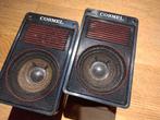2 luidsprekers Cosmel 100W, Gebruikt, 60 tot 120 watt, Front, Rear of Stereo speakers, Ophalen