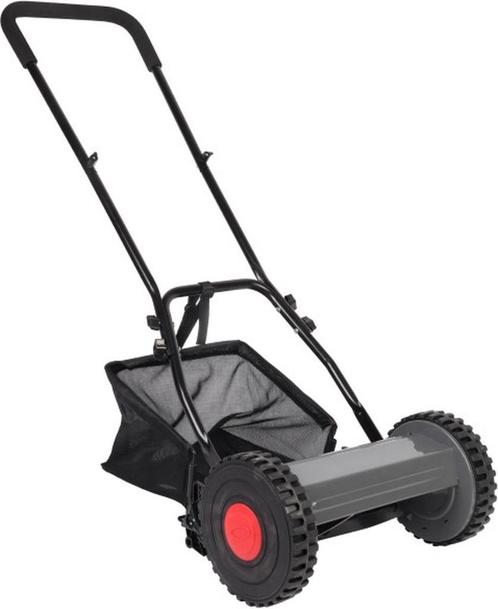 Handgrasmaaier - talen tools, Tuin en Terras, Grasmaaiers, Gebruikt, Handgrasmaaier, 30 t/m 39 cm, Opvangbak, Ophalen of Verzenden
