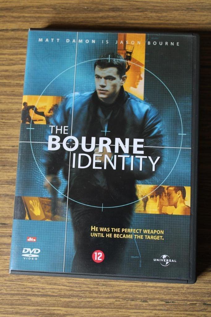 The Bourne Identity, Cd's en Dvd's, Dvd's | Actie, Gebruikt, Actiethriller, Vanaf 12 jaar, Ophalen of Verzenden
