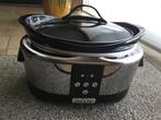 Mijoteuse CrockPot CR605 5,7 L programmable comme neuf, Elektronische apparatuur, Ophalen, Timer, Zo goed als nieuw