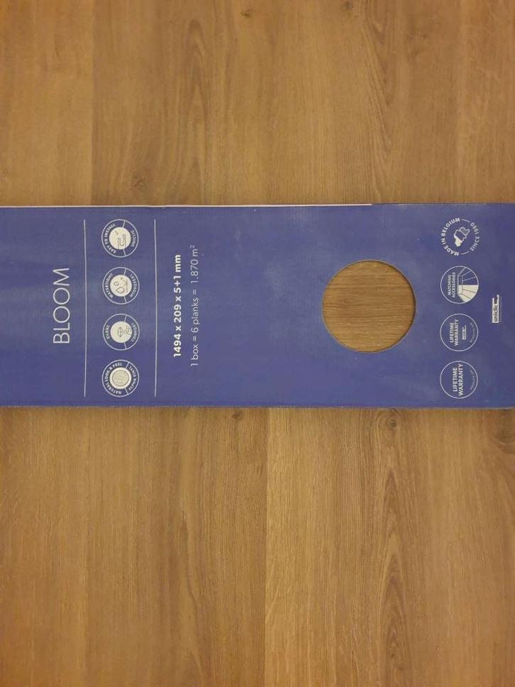 Quickstep Alpha Vinyl Bloom Botanische karamel eik 1,56m2, Doe-het-zelf en Bouw, Vloerdelen en Plavuizen, Hout, Ophalen