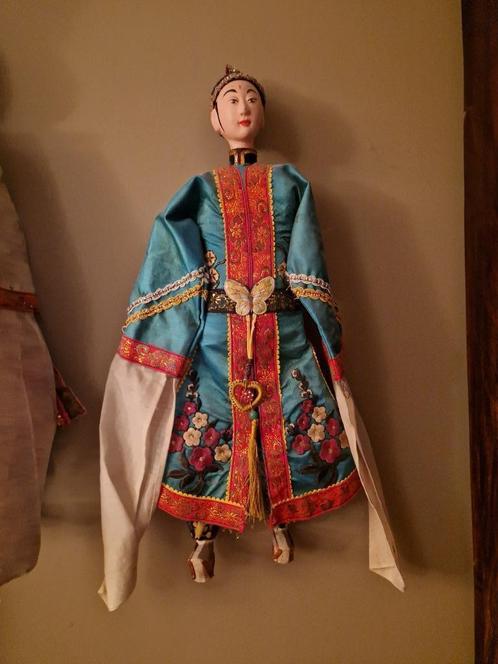 4 Antieke zeer zeldzame Chinese poppen uit de Qing-dynastie, Antiquités & Art, Antiquités | Accessoires de maison, Enlèvement ou Envoi