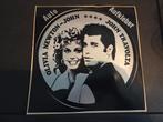 Grote sticker Olivia Newton John en John Travolt 20 diameter, Ophalen of Verzenden, Zo goed als nieuw