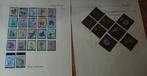 Zegels Belgische Kolonien op bladen, Postzegels en Munten, Postzegels | Afrika, Ophalen of Verzenden, Overige landen, Gestempeld