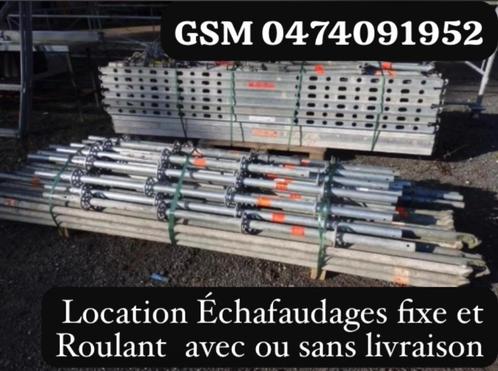 Vente et Location Échafaudages / Verkoop en Verhuur Steigers, Doe-het-zelf en Bouw, Ladders en Trappen, Gebruikt, Ladder, 4 meter of meer