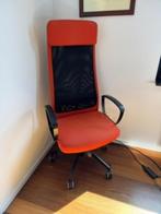 chaise de bureau IKEA, Ophalen, Gebruikt, Oranje, Bureaustoel