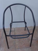 armature chaise à restaurer - métal gris, Maison & Meubles, Enlèvement, Utilisé, Contemporain, Deux