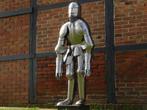 Armure de chevalier sur pied - métal - 190 cm, Collections, Enlèvement ou Envoi