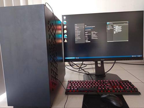 Ryzen 7 2700X (3,7GHz)- RTX 2070 (8GB), Computers en Software, Desktop Pc's, Gebruikt, HDD, SSD, Ophalen