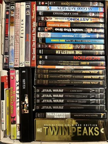 +100 DVDs - must sees! beschikbaar voor biedingen