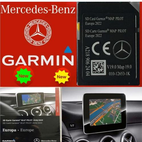 Mercedes garmin map pilot sd europa 2023 v19 new A2189062404, Autos : Pièces & Accessoires, Autres pièces automobiles, Mercedes-Benz