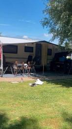 Te koop mooie gezinscaravan graue met papieren, Caravans en Kamperen, Voortenten en Luifels, Ophalen, Gebruikt