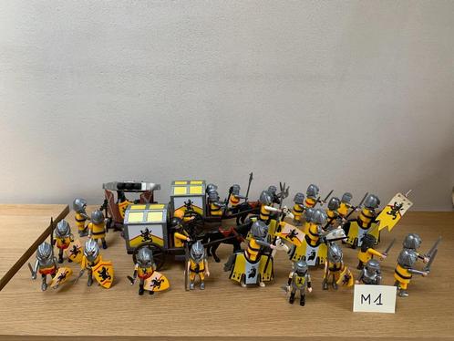 PLAYMOBIL M1: SUPERLOT RIDDERS E.A., Kinderen en Baby's, Speelgoed | Playmobil, Ophalen of Verzenden