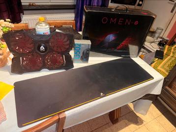 Pc portable Gamer HP OMEN 17 avec accessoires, Enlèvement ou Envoi, Utilisé