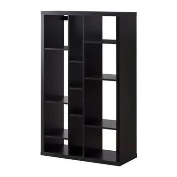 MODULE étagere bibliothèque brun noir  beschikbaar voor biedingen