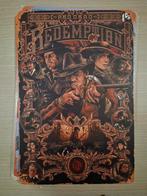 Red dead redemption metalen plaat, Verzamelen, Ophalen of Verzenden, Zo goed als nieuw