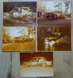 5x photo originale Fiat 131 Abarth rallye Didi Lux Pauly 78, Collections, Comme neuf, Enlèvement ou Envoi, Voitures