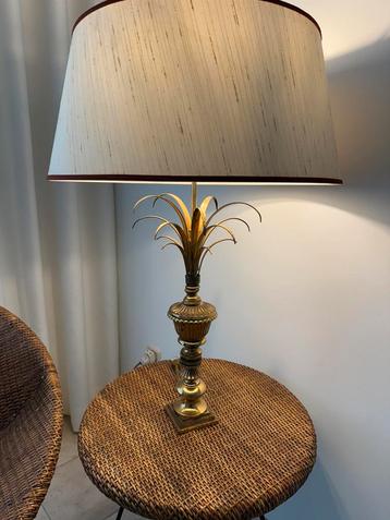 Een elegante palmlamp jaren 70.