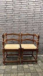 Stoelen uit riet, Maison & Meubles, Chaises, Osier ou Rotin, Comme neuf, Enlèvement, Deux