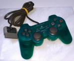 Gaming retro Playstation 2 controller clear green groen, Games en Spelcomputers, Spelcomputers | Sony Consoles | Accessoires, Verzenden