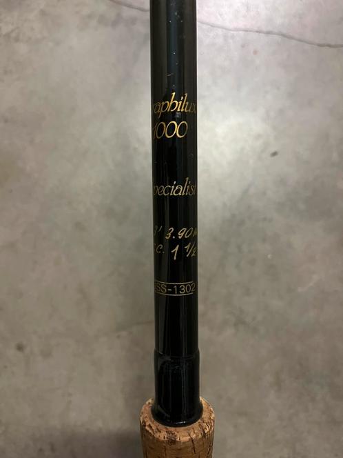 Browning Graphilux 1000 specialist 13ft 1,5lbs Karperhengel, Watersport en Boten, Hengelsport | Karpervissen, Gebruikt, Werphengel