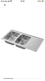 Spoelbak pompbak gootsteen ikea nieuw, Ophalen, Zo goed als nieuw