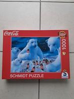 Puzzel 1000 stukjes - Coca Cola- Ijsberen, Hobby en Vrije tijd, Ophalen, Zo goed als nieuw