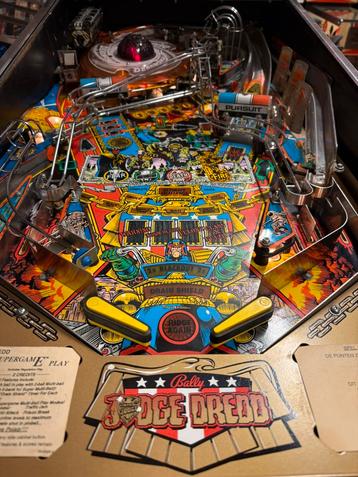 Flipper Bally Judge Dredd beschikbaar voor biedingen