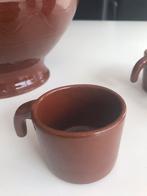 Terracotta punch bowl, Antiek en Kunst, Ophalen of Verzenden
