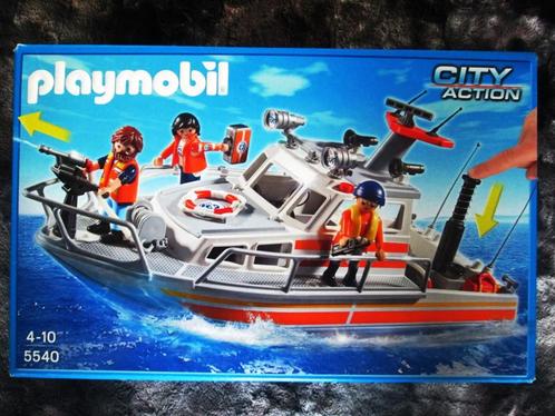 Playmobil 5540 Brandbestrijdings- en reddingssboot - Nieuw, Enfants & Bébés, Jouets | Playmobil, Neuf, Ensemble complet, Enlèvement ou Envoi