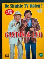 Gaston & Leo - De Strafste TV Stoten !, Cd's en Dvd's, Tv-programma of Sketches, Alle leeftijden, Zo goed als nieuw, Ophalen