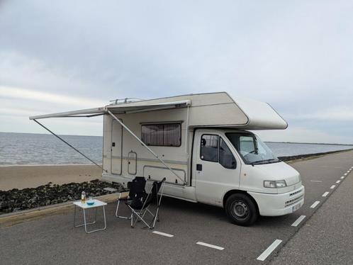 Fiat Ducato 230, bouwjaar 1999, met alkoof, 163.000 km., Caravans en Kamperen, Mobilhomes, Particulier, tot en met 5, Fiat, Diesel