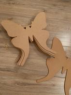 Vlinders in MDF lot 12 stuks 29cm, Ophalen of Verzenden, Nieuw, Knutselwerk