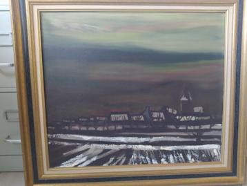 peinture à l'huile Gaby De Pauw, Enlèvement