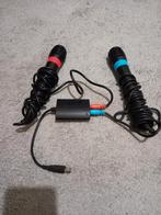 Microphones Singstar pour Playstation 2 et 3, Enlèvement ou Envoi, 2 joueurs, Musique, Utilisé