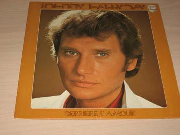 Disque vinyl 33 tours johnny hallyday derrière l'amou beschikbaar voor biedingen