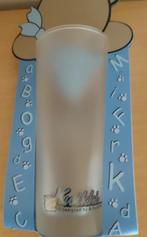 geschenk glazen voor de Liefste Juf longdrink merk Kwikki 3, Nieuw, Ophalen of Verzenden, Waterglas