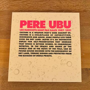 PERE UBU - LES HARICOTS SONT PAS SALES (1987-1991) beschikbaar voor biedingen