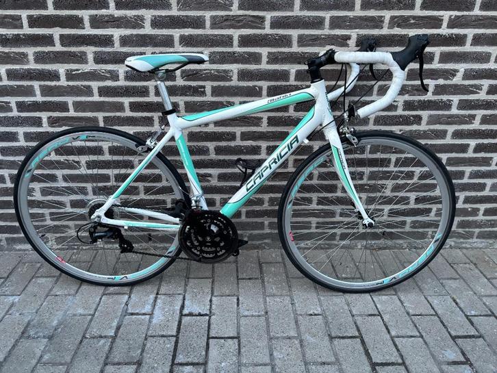 Dames Meisjes koers race fiets Capricia maat 48, Fietsen en Brommers, Fietsen | Racefietsen, Zo goed als nieuw, Dames, 15 tot 20 versnellingen