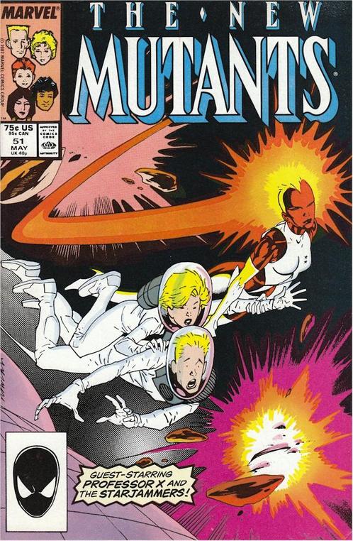 Marvel Comics - New Mutants # 51, Livres, BD | Comics, Utilisé, Comics, Amérique, Enlèvement ou Envoi