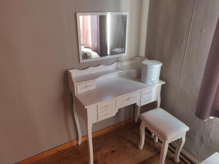 Make-up tafel, Huis en Inrichting, Tafels | Kaptafels, Zo goed als nieuw, Minder dan 100 cm, 100 tot 150 cm, Hout, Ophalen