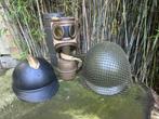 Belgische helm Franse helm ww1 gasmasker dp Franse wo2, Verzamelen, Ophalen of Verzenden, Overige soorten