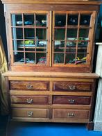 Vitrinekast, Huis en Inrichting, Kasten | Vitrinekasten, Ophalen, Gebruikt, 100 tot 150 cm, 150 tot 200 cm