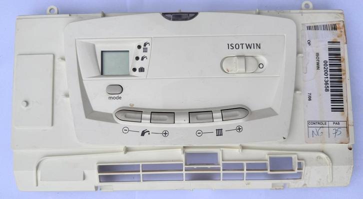 Front scherm display Bulex F24 ISOTWIN, Doe-het-zelf en Bouw, Thermostaten, Zo goed als nieuw, Ophalen