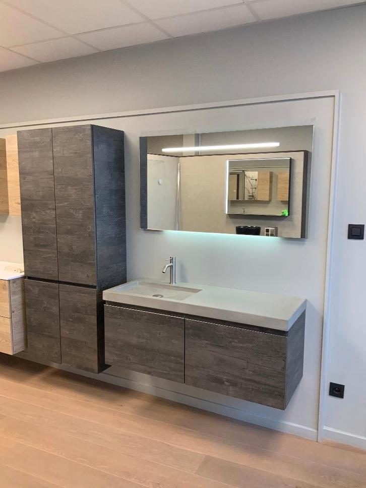 badkamermeubel, Maison & Meubles, Salle de bain | Meubles de Salle de bain, Neuf, Meuble lavabo, 100 à 150 cm, 25 à 50 cm, Enlèvement