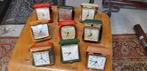 Vintage reiswekkers werkend uit kiezen 15 euro per stuk., Antiek en Kunst, Antiek | Klokken, Ophalen of Verzenden