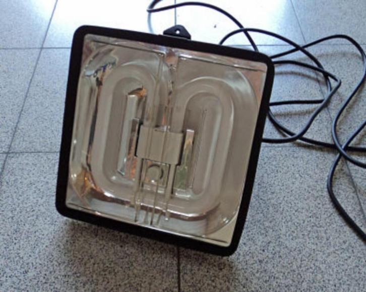 2 bouwlampen GOLIATH K1 38 w, Doe-het-zelf en Bouw, Bouwverlichting, Gebruikt, Ophalen