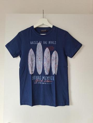 Blauwe T-shirt River Woods surfplanken (14 jaar) beschikbaar voor biedingen