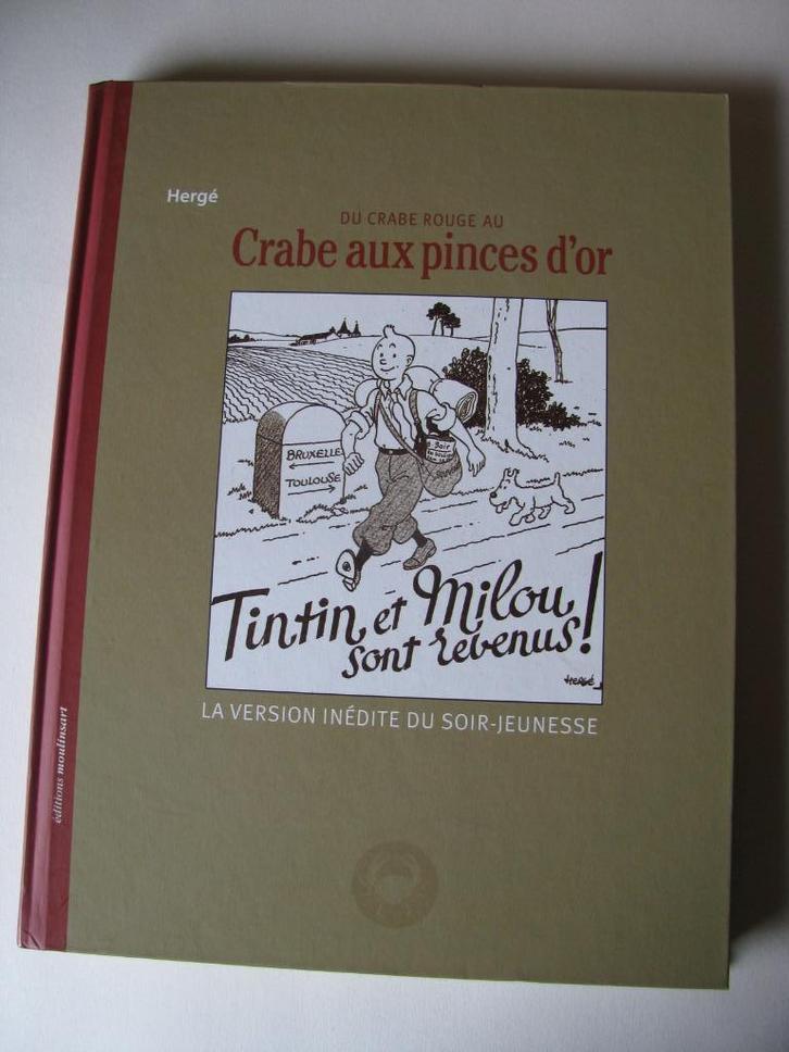 Van rode krab tot krab met gouden klauwen -hergé-neuf, Boeken, Stripverhalen, Nieuw, Verzenden