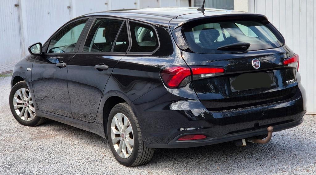 Fiat tipo 14ess 97000km 2019 1prop gps clima 5900€, Auto's, Fiat, Particulier, Tipo, Euro 6, Zwart